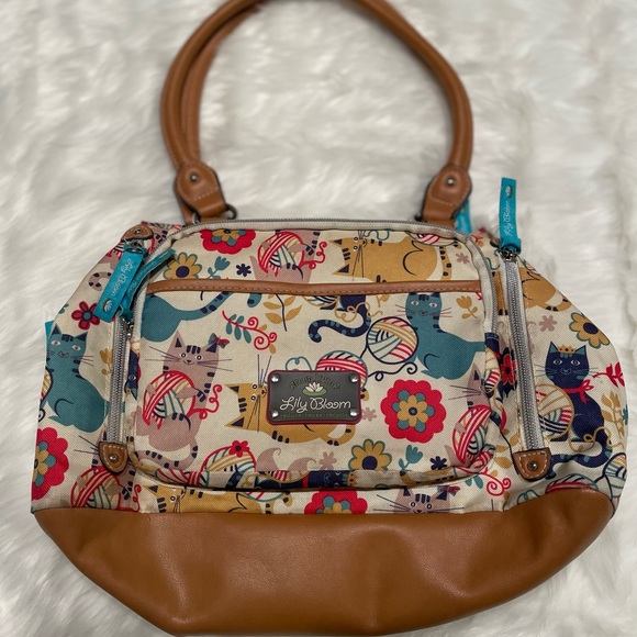 lily bloom love cats luggage
